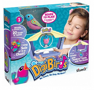 Игровой набор DigiFriends Большой дом для птиц 88026S blue/pink