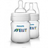 Бутылочка для кормления Avent Classic+ 125 мл 2 шт SCF560/27