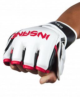 Перчатки для MMA Insane FALCON GEL IN22-MG200 р-р L white 