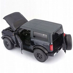 Машинка Maisto 1:18 2021 Ford Bronco Wildtrak (31456) black