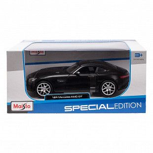 Масштабная модель автомобиля Maisto 1:24 Мерседес AMG GT (31134) black