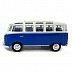 Машинка инерционная Maisto 1:40 Volkswagen Van Samba (21001) white/blue