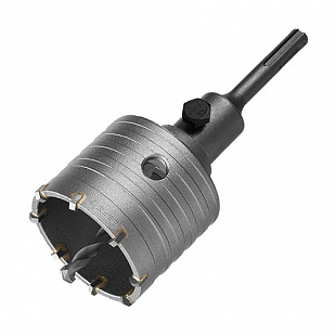 Коронка Зубр Бурильная в сборе d=68 мм SDS-plus 29211-68