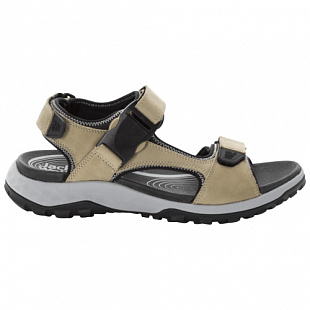 Сандалии мужские Jack Wolfskin Rocky Path Lt Sandal M khaki / grey