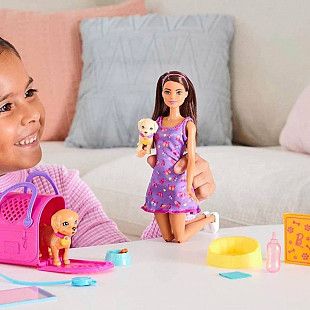 Кукла Barbie Pup Adoption (HKD85 HKD86)