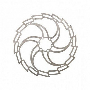 Тормозной диск Baradine DB-05D-180 white