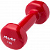 Гантель виниловая Starfit DB-101 1кг red