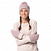 Варежки женские Jack Wolfskin Highloft Knit Mitten Women violet pearl