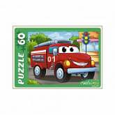 Пазл Рыжий Кот Пожарная машинка У60-7215