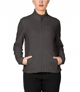 Джемпер женский Jack Wolfskin Kiruna Jacket Women grey