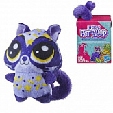 Мягкая игрушка Littlest Pet Shop Пет в коктейле Енот (E2968)