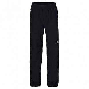 Брюки детские Jack Wolfskin Kids Rain Pants Black