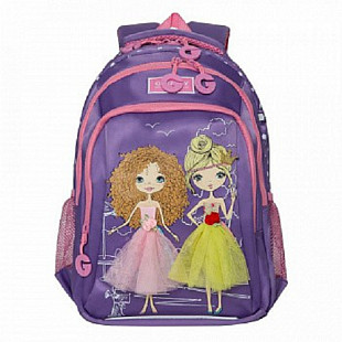 Рюкзак школьный GRIZZLY RG-966-3 /2 purple