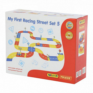 Игрушка Полесье Гоночный трек №5 (в коробке) 44730