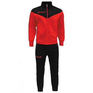Спортивный костюм Givova Tuta Venezia TR030 red/black