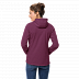 Джемпер женский Jack Wolfskin Riverland Hooded Jacket W wild berry