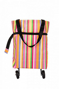 Хозяйственная складная сумка Bradex с выдвижными колесиками TD 0516