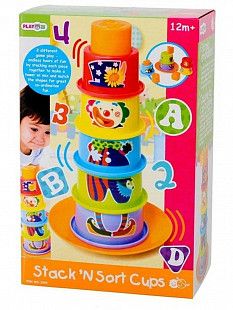 Пирамидка PlayGo Клоун (2395)