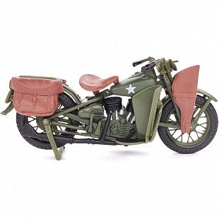 Набор мотоциклов Maisto 1:18 Harley Davidson 1942 WLA Flathead + 1948 FL Panhead 37301 (40'S)