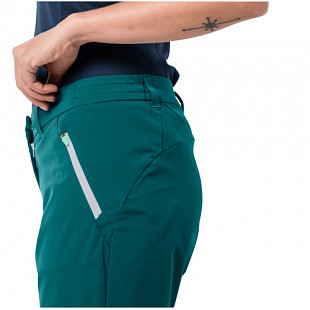 Брюки женские Jack Wolfskin Overland Pants W dark spruce