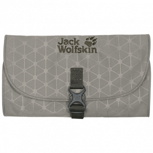 Несессер Jack Wolfskin Mini Waschsalon clay grey grid 86150-8087
