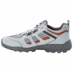 Кроссовки мужские Jack Wolfskin Vojo Hike Xt Vent Low M light grey / dark orange