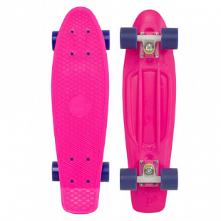 Penny board (пенни борд) Maxcity Plastic Board Gloss Small pink