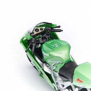 Мотоцикл игрушка Maisto 1:18 Kawasaki Ninja ZX-12R 39300 (00-00332)