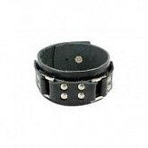 Мужской браслет из натуральной кожи Spikes SL0008-K