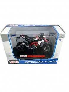Масштабная модель мотоцикла Maisto 1:18 Ducati Hypermotard SP (39300)