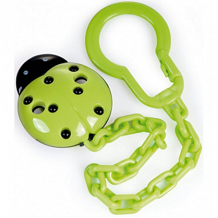 Прищепка для пустышки Canpol babies Божья коровка 10/873 Green
