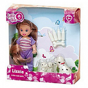 Кукла Little You Лиза со щенками 277-LY