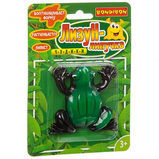 Лизун-липучка Bondibon Чудики Лягушка ВВ3507