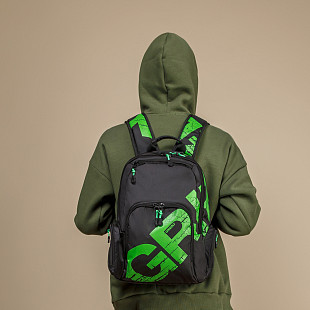 Рюкзак школьный GRIZZLY RU-423-12 /3 ligjt green