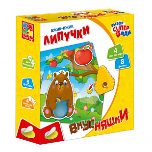 Игра настольная Vladi Toys Вжик-вжик Липучки Вкусняшки VT1302-18
