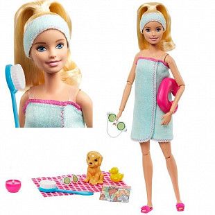 Кукла Barbie Релакс Сауна GKH73 GJG55