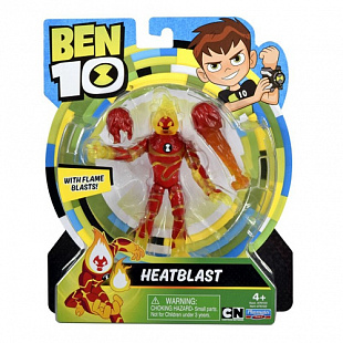 Фигурка Ben 10 Фигурка 12.5 см, Человек-огонь 76102