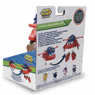 Трансформер Super Wings Команда Полиции Джетт EU730231