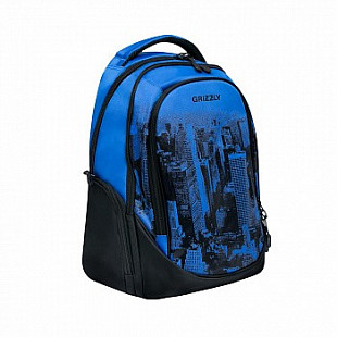 Городской рюкзак GRIZZLY RU-037-4 /3 blue