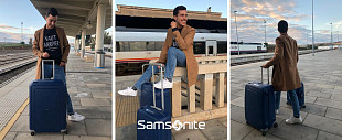 Чемодан Samsonite S'CURE 55см 10U*A2 003 turquoise