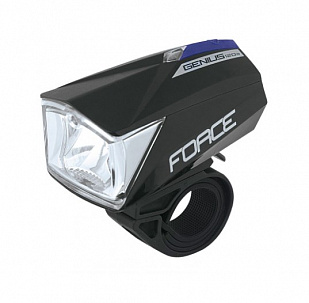 Свет Force передний PAX-200 3 CREE XT-E LED/6ф, 200Lum, Li-Pol АКБ/1200 мАч, USB 45169