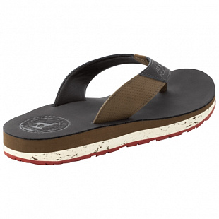 Вьетнамки мужские Jack Wolfskin Beachster Lt M espresso / rocky brown