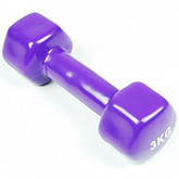 Гантель виниловая Atlas Sport 3кг purple