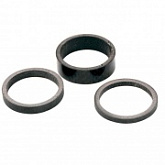 Проставочное кольцо Longus под вынос, Carbon (28.6/10мм, Black) комплект - 2 шт. 398240