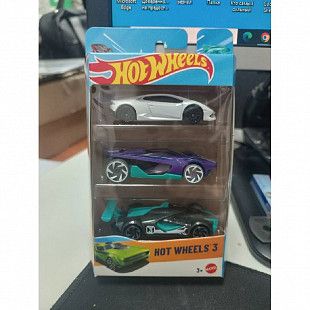 Набор машинок Hot Wheels 3 шт. (K5904 №166)