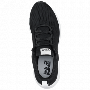 Полуботинки детские Jack Wolfskin Coogee Low K black