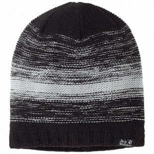 Шапка мужская Jack Wolfskin Colorfloat Knit Cap black