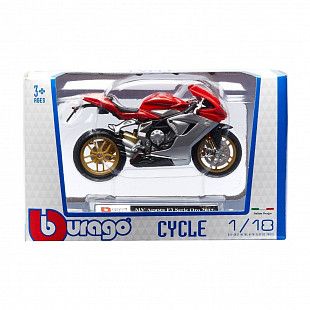 Мотоцикл Bburago 1:18 MV Agusta F3 Serie Oro 2012 (18-51000/18-51055)