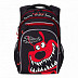 Рюкзак школьный GRIZZLY RB-050-4 /1 black/red