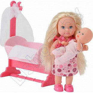 Кукла Evi Love Doll Cradle (105736242) light pink
